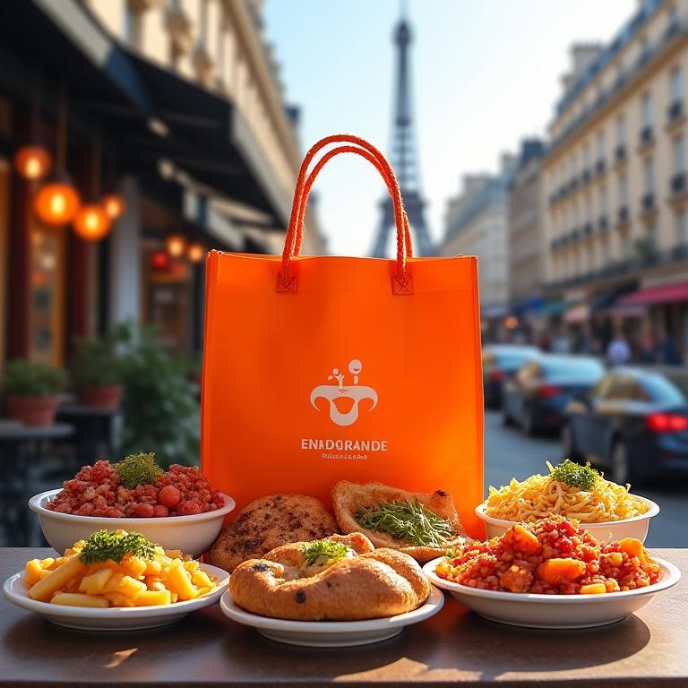 Livraison de repas gourmands à Paris
